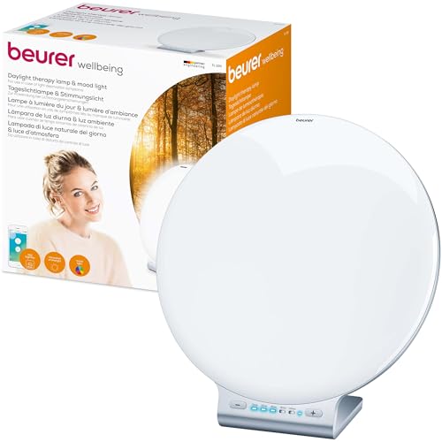 Beurer TL 100 2-in-1 LED Tageslichtlampe und Stimmungslicht, mit Farbwechselfunktion, bequeme App Steueru