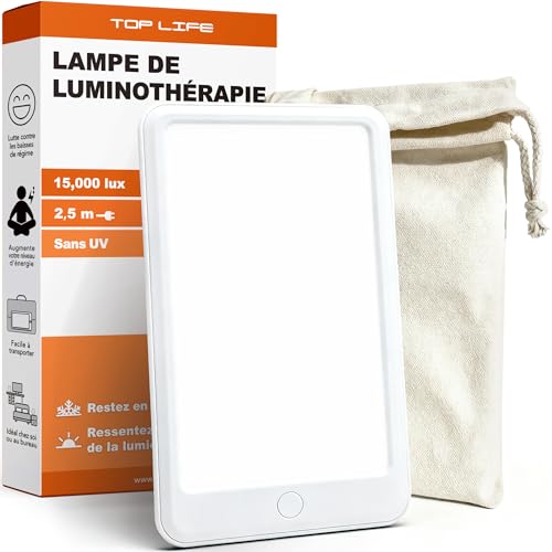 Top Life TL-1885, 15.000 Lux bei 10 cm, drei Stufen