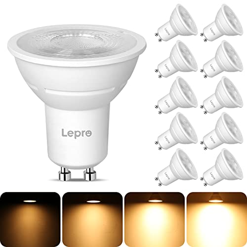 Lepro GU10 LED 4,5W dimmbar warmweiß im 10er-Pack