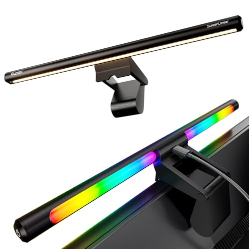 Quntis Monitorlampe 40 cm mit RGB-Hintergrundlicht und Touch