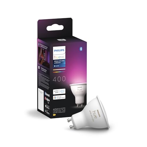 White and Color Ambiance GU10 LED Spot, 2er Pack