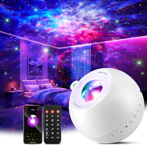 Starry Sky Projector 15 Farben, 15 Einschlafmusiken