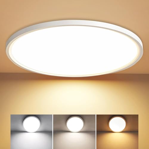 LED Deckenleuchte Ø30 cm, 3 Farbtemperaturen
