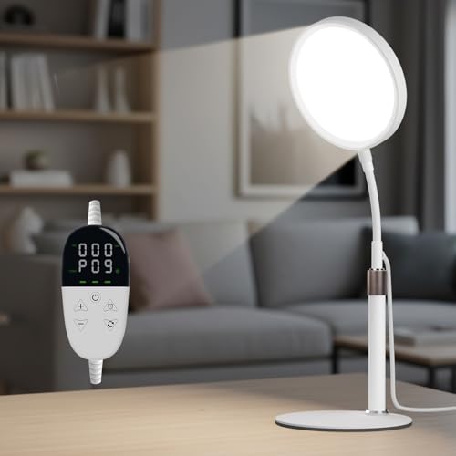 YKoliron Tageslichtlampe mit Schwanenhals
