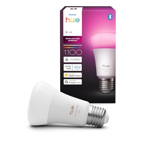 Philips Hue White and Color Ambiance E27 in neuer Generation mit 1100 Lumen