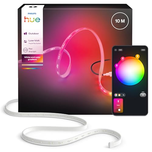 Philips Hue Flux Outdoor Lightstrip 10 m, nicht kürzbar