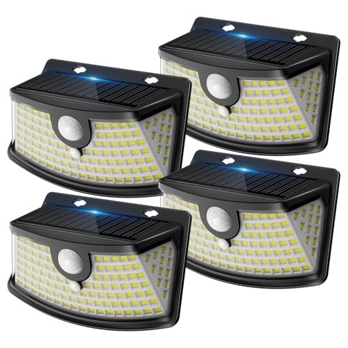 Recherche-Brief: Aootek Solar Strahler 4er Set (120 LED)