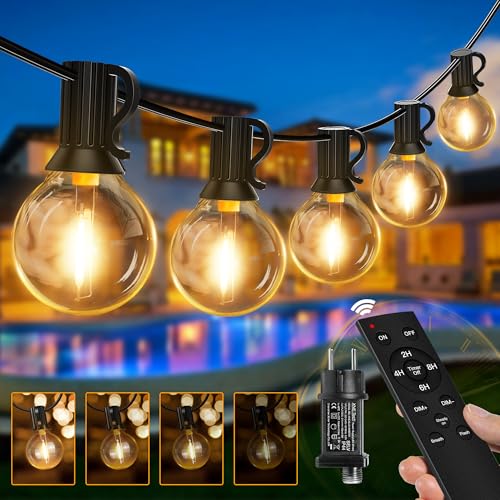 LED Lichterkette 20m 200 LED dimmbar mit Fernbedienung und Timer