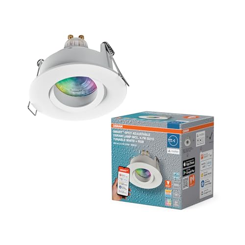 Osram Smart Matter Spot Einbaustrahler GU10, Front IP65