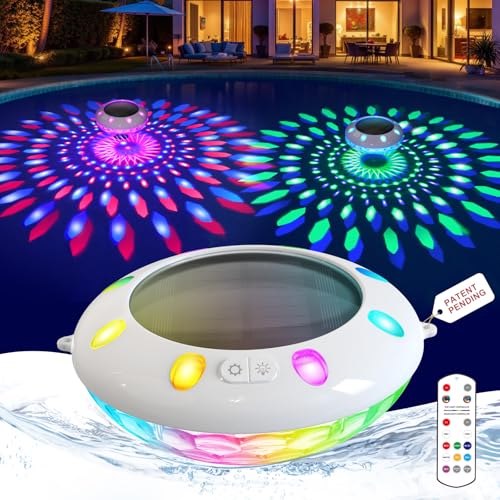 Floating Pool Lights Solar, RGB Light Effects (CT289LRW)